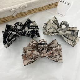 1pc Ink Fairy Style Large Butterfly Knot Hair Clip Women's New Chinese Style Headwear Hair Clip