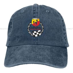 Summer Cap Sun Visor Vintage Hip Hop Caps Abarth Scorpion Cowboy Hat Peaked Hats