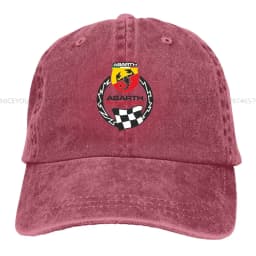 Summer Cap Sun Visor Vintage Hip Hop Caps Abarth Scorpion Cowboy Hat Peaked Hats