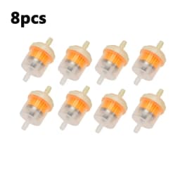 Car Gasoline Oil Filter Pipes Universal Inline Gas Fuel Filter for Small Engine Lawn Mower Motorcycle Accessories 7MM