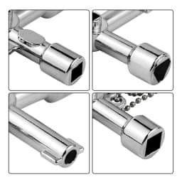 New 5 In 1 Cross Square Triangle Train Electrical Cabinet Elevator Key