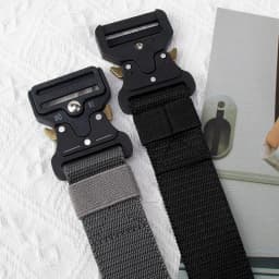 1pc 120cm Men's Nylon Sports Tactical Belts Black Gray Green Corset Belt for Men