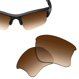 SmartVLT Polarized Replacement Lenses for Oakley Flak Jacket XLJ 63mm Sunglasses Frame - Multiple Options