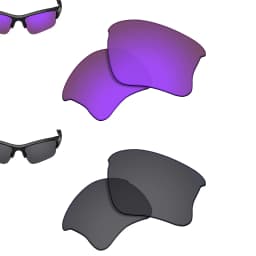 SmartVLT Polarized Replacement Lenses for Oakley Flak Jacket XLJ 63mm Sunglasses Frame - Multiple Options