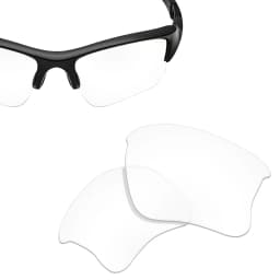 SmartVLT Polarized Replacement Lenses for Oakley Flak Jacket XLJ 63mm Sunglasses Frame - Multiple Options
