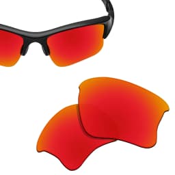 SmartVLT Polarized Replacement Lenses for Oakley Flak Jacket XLJ 63mm Sunglasses Frame - Multiple Options
