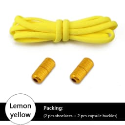 No tie Shoelace Elastic laces Sneakers Tennis Stretchy Lazy Round Shoelaces without ties Kids Adult Shoes Accessories 1Pair