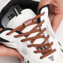 No tie Shoelace Elastic laces Sneakers Tennis Stretchy Lazy Round Shoelaces without ties Kids Adult Shoes Accessories 1Pair
