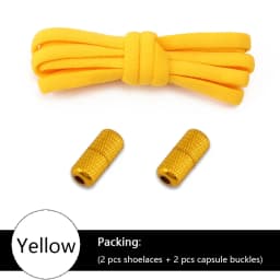 No tie Shoelace Elastic laces Sneakers Tennis Stretchy Lazy Round Shoelaces without ties Kids Adult Shoes Accessories 1Pair
