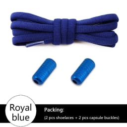 No tie Shoelace Elastic laces Sneakers Tennis Stretchy Lazy Round Shoelaces without ties Kids Adult Shoes Accessories 1Pair