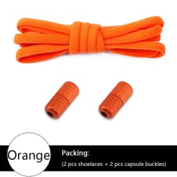 No tie Shoelace Elastic laces Sneakers Tennis Stretchy Lazy Round Shoelaces without ties Kids Adult Shoes Accessories 1Pair