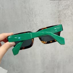 KLASSNUM Retro Square Men Sunglasses Women Brand Design Punk Sun Glasses Classic Eyewear UV400 Shades Trendy Goggles 2026 New In