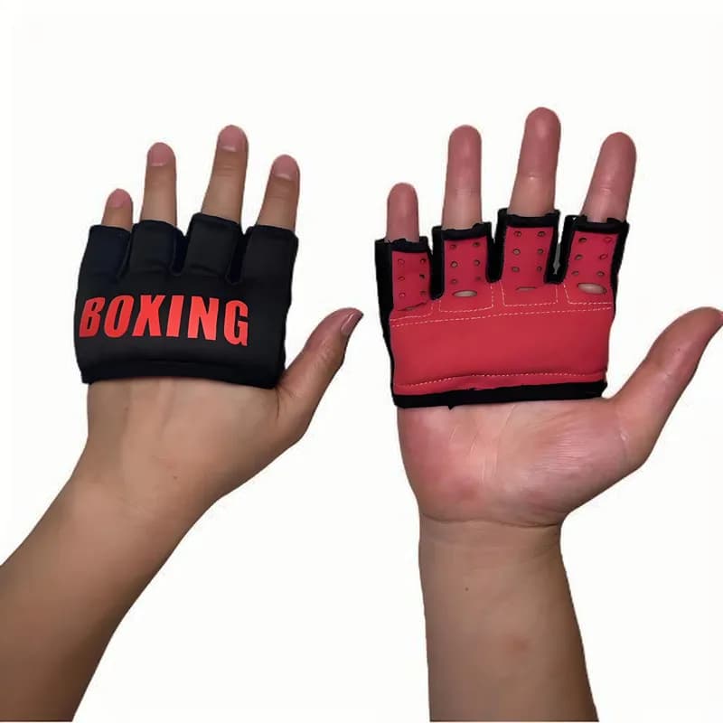 Gel Split Finger Boxing Finger Guard MMA Hand Wraps Sparring Fighting Training Boxing Peak Shield Boxing Training Accessories