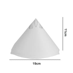 30/60pcs 100 Mesh Disposable UV Resin LCD SLA DLP Thicker Paper Filter Funnel 3D Printer Paper Filter for Wanhao Anycubic Elegoo