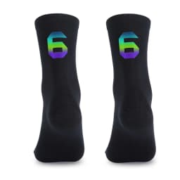 WEST BIKING Professional Cycling Breathable Socks Bicycle Racing Compression Socks Men Soccer Basketball Sports Reflective Socks