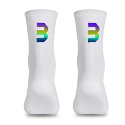 WEST BIKING Professional Cycling Breathable Socks Bicycle Racing Compression Socks Men Soccer Basketball Sports Reflective Socks