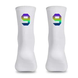 WEST BIKING Professional Cycling Breathable Socks Bicycle Racing Compression Socks Men Soccer Basketball Sports Reflective Socks