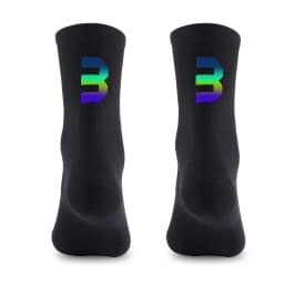 WEST BIKING Professional Cycling Breathable Socks Bicycle Racing Compression Socks Men Soccer Basketball Sports Reflective Socks