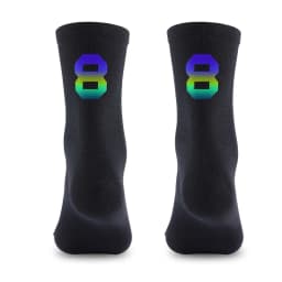 WEST BIKING Professional Cycling Breathable Socks Bicycle Racing Compression Socks Men Soccer Basketball Sports Reflective Socks