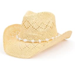 Summer Women Girls Adult Size Neck Draw String Adjustable Cow Girl Hat White Cowgirl Hat Cowboy Hat Pink Star