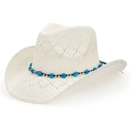 Summer Women Girls Adult Size Neck Draw String Adjustable Cow Girl Hat White Cowgirl Hat Cowboy Hat Pink Star