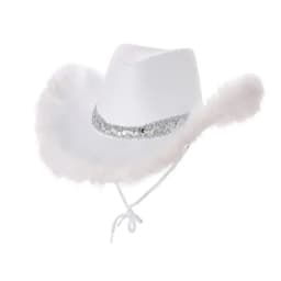 Summer Women Girls Adult Size Neck Draw String Adjustable Cow Girl Hat White Cowgirl Hat Cowboy Hat Pink Star