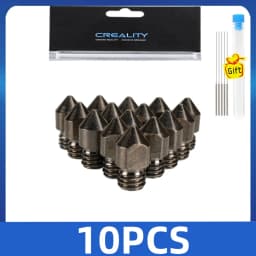 2/5/10PCS MK8 Hardened Steel Nozzles 0.2 0.4 0.6 0.8 1.0mm M6 Thread 1.75MM Filament for 3D printers Hotend CR10 Ender3