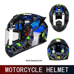 DOT Motorcycle Full Helmet Male Large Tail Retro Cruise Motorcycle Helmet Motorcycle Helmet Full Coverage to Keep Warm.