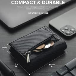 Anti-theft Wallet Men Rfid Credit Card Holder for Apple Airtag Men Bank Cardholder Case Slim Minimalist Smart Air Tag Wallet