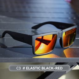 KAENON New Type Polarized Coated Sunglasses Fishing Men's Anti-Reflective Driving Sunglasses Wide Glasses Legs