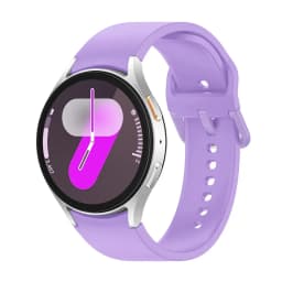 Silicone Strap For Samsung Galaxy Watch 7 6 5 4 FE 44mm 40mm 5 pro 45mm sport band 20mm No gap Bracelet Galaxy Watch 6-4 classic