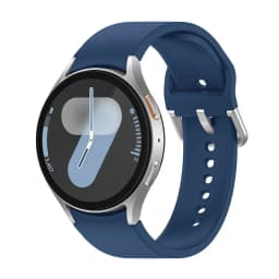 Silicone Strap For Samsung Galaxy Watch 7 6 5 4 FE 44mm 40mm 5 pro 45mm sport band 20mm No gap Bracelet Galaxy Watch 6-4 classic