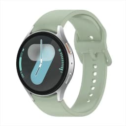 Silicone Strap For Samsung Galaxy Watch 7 6 5 4 FE 44mm 40mm 5 pro 45mm sport band 20mm No gap Bracelet Galaxy Watch 6-4 classic