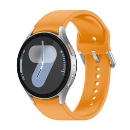 Silicone Strap For Samsung Galaxy Watch 7 6 5 4 FE 44mm 40mm 5 pro 45mm sport band 20mm No gap Bracelet Galaxy Watch 6-4 classic