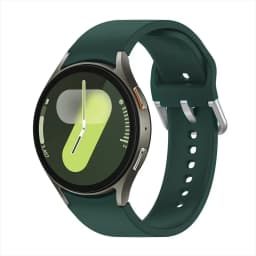 Silicone Strap For Samsung Galaxy Watch 7 6 5 4 FE 44mm 40mm 5 pro 45mm sport band 20mm No gap Bracelet Galaxy Watch 6-4 classic