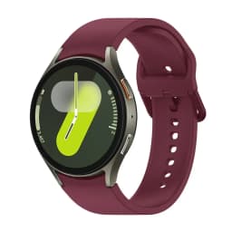 Silicone Strap For Samsung Galaxy Watch 7 6 5 4 FE 44mm 40mm 5 pro 45mm sport band 20mm No gap Bracelet Galaxy Watch 6-4 classic