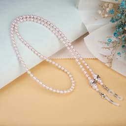 Imitation Pearl Reading Glasses Chain Glasses Accessories Beaded Chain Sunglass Lanyard Straps 75cm Eyeglasses Hanging Rope