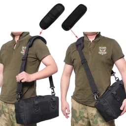 2/1Pc Detachable Shoulder Strap Pad Cushion For Backpack Shoulder Bag Decompression Non Slip Shoulder Strap Pad Bags Accessories