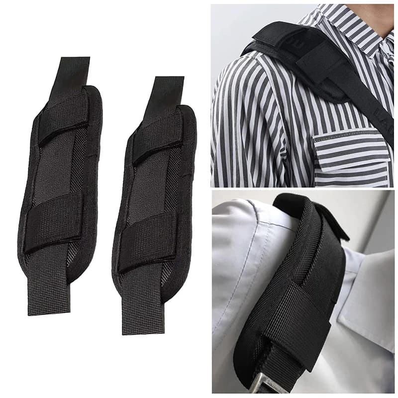 2/1Pc Detachable Shoulder Strap Pad Cushion For Backpack Shoulder Bag Decompression Non Slip Shoulder Strap Pad Bags Accessories