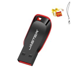 JASTER Plastic USB Flash Drive 128GB Key Chain Memory Stick 64GB Mini Pen Drive 32GB Black Creative Business Gift 16GB 8GB 4GB