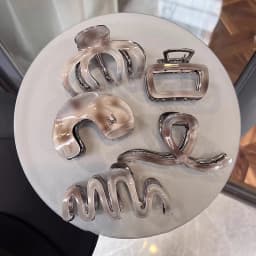 1pc New popular acetic acid clip hair clip, large hair clip, hair accessory, women's hair design, lightweight luxury