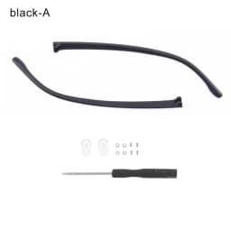 1 Pair Eyeglasses Temple Arm Single Tooth Double Tooth TR90 Eyeglasses Replacement Leg Repair Eyewear Accessories
