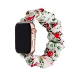 Scrunchie Compatible For Apple Watch Band 49mm 40mm 41mm 38/42mm 44mm 45mm Cute Printed Elastic For iWatch Series 9 8 7 6 5 3 SE