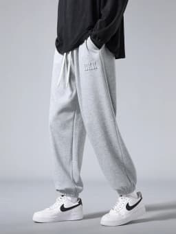 Men's Jogger Cotton/Polyester Sweatpants Big Size 8XL 7XL 6XL Sports Baggy Pants Sting Banding Hip Hop Loose Harem Trousers