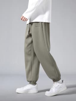 Men's Jogger Cotton/Polyester Sweatpants Big Size 8XL 7XL 6XL Sports Baggy Pants Sting Banding Hip Hop Loose Harem Trousers