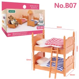 Miniature Furniture 1:12 Dollhouse Kitchen Livingroom Bedroom Set DIY Scene Doll Play Decoration Girl Toy House Gift