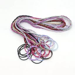 1pc Elastic sports ponytail anchor braid fried dough twisted hair rope sports headband, windproof and suitable for outdoor sport
