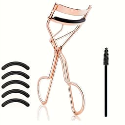 7/15pcs Eyelash Curler Set With Replacement Pads For Women Eyelashes Curling Tweezers Clips Lash Mascara Wands Brush Makeup Tool