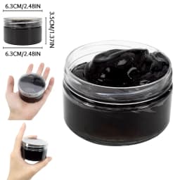 120ml Crystal Crunchy Slime Glimmer Super Soft Putty And Non-Sticky Jelly Clear Slime Plasticine Stress Relief Clay Party Favor