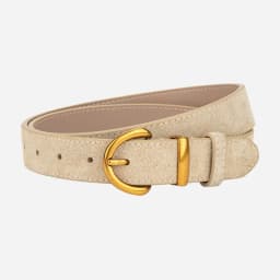 Women Luxury Design Suede Leather Belt Casual Versatile Business Waist Strap Trendy Pin Buckle Waistband